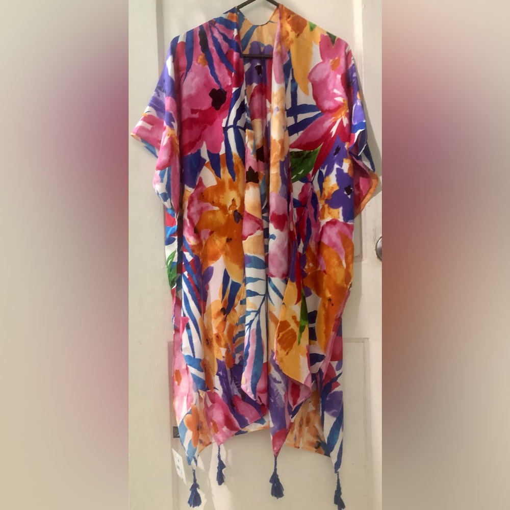 KIMONO Fuschia multi